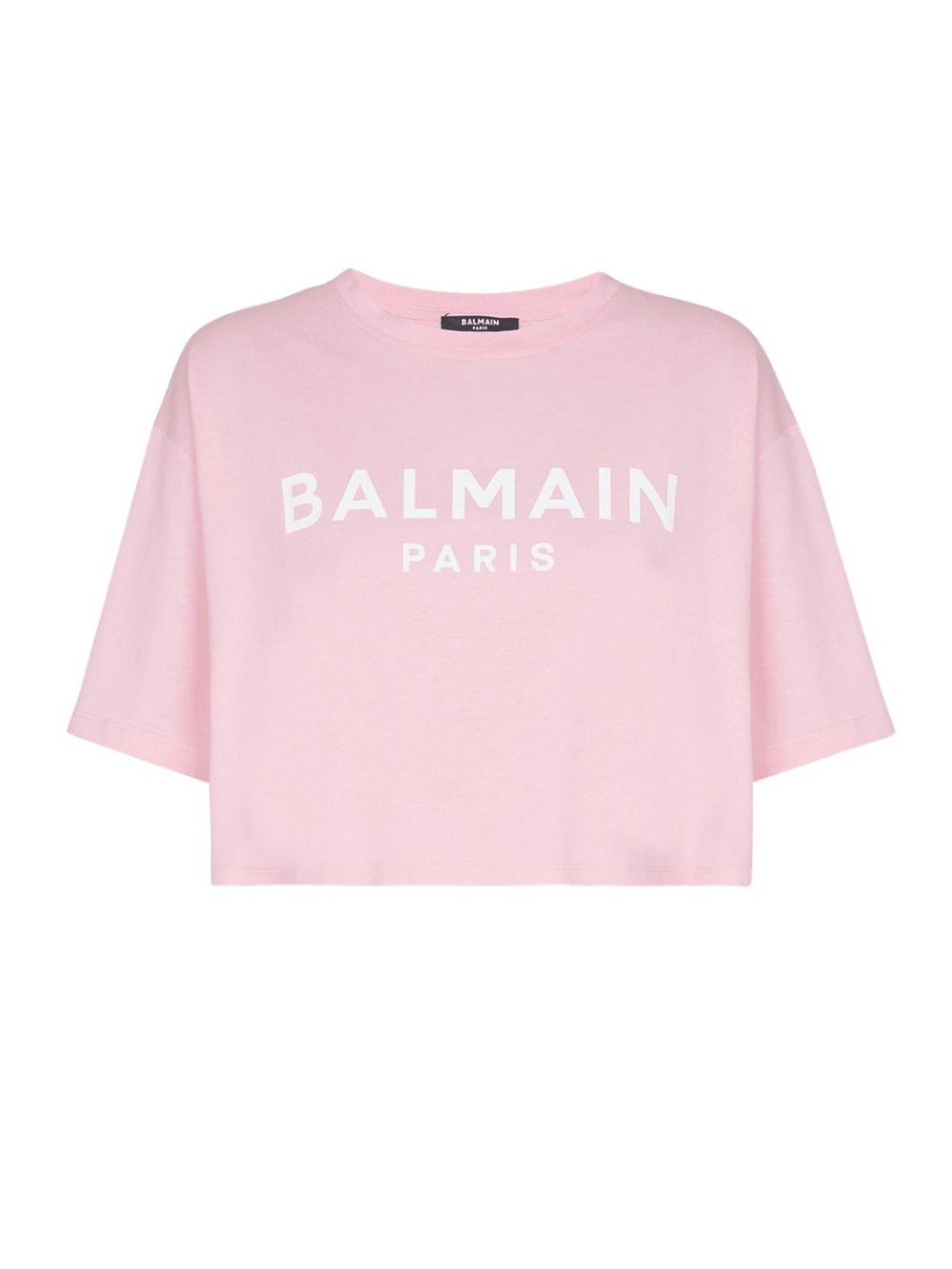T-SHIRT WITH BALMAIN PARIS PRINT
